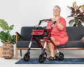 Rollmobil Indoor rot/weiß