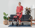 Rollmobil Indoor rot/weiß