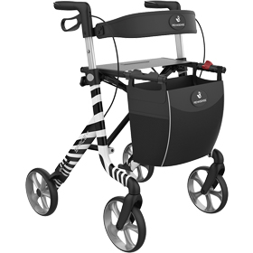 Rollmobil Leichtmetall <br>Waterprint Zebra