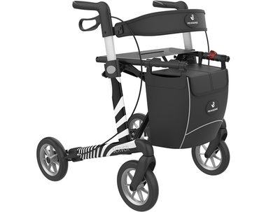 Rollmobil Leichtmetall Waterprint Zebra mit Soft-Räder