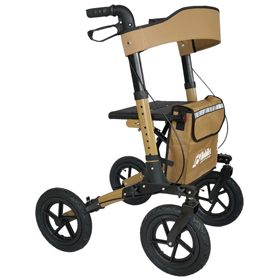 Rollmobil mit Luftbereifung <br>Creme Royal, Sitzhöhe 62 cm