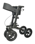 Rollmobil mit Luftbereifung  Mattschwarz Sitzhöhe 62 cm