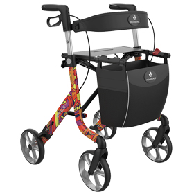 Rollmobil Waterprint bunt