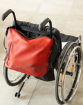 Rollstuhl- und Rollmobil Tasche Robin dunkelrot