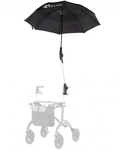 Schirm schwarz für Carbon Rollator