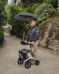 Schirm schwarz für Carbon Rollator