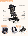 Schuchmann® CORZO Xcountry Reha-Faltbuggy