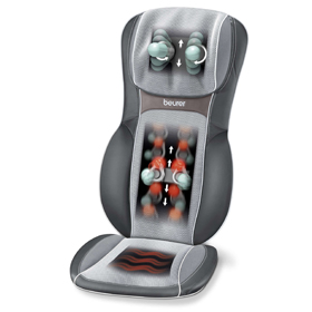 Shiatsu-Massage Sitzauflage <br>MG295 black