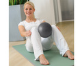 SISSEL® Pilates Soft Ball 22 cm metallic anthrazit