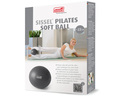 SISSEL® Pilates Soft Ball 22 cm metallic anthrazit