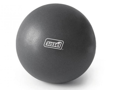 SISSEL® Pilates Soft Ball 22 cm metallic anthrazit