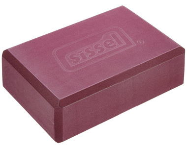 SISSEL® Yoga Block, bordeaux