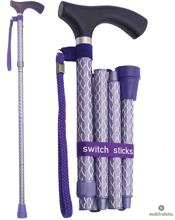 Switch Sticks® Luxury graviert Royal violett
