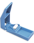 Tablettenteiler blau