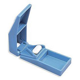 Tablettenteiler blau