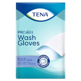 TENA® Wash Gloves mit Folie