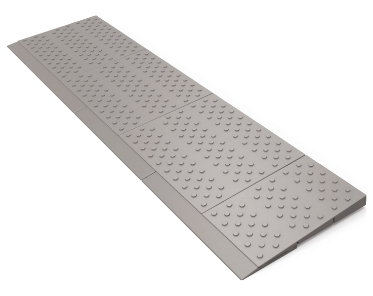 Aluminium-Schwellenrampe – 12,7 Cm Höhe, 317,5 Kg Tragkraft, Verstellbar Für Türen, Innen & Außen