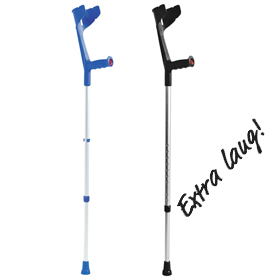 Unterarmstützkrücke „extra lang” verstellbar 85-108 cm