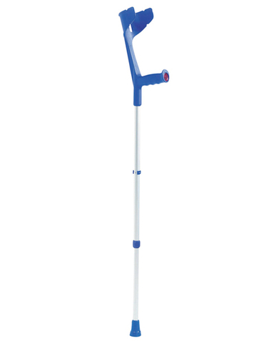 Unterarmstützkrücken blau  pro Paar