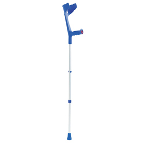 Unterarmstützkrücken blau <br>pro Paar