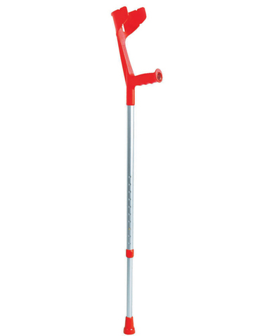 Unterarmstützkrücken rot,  pro Paar