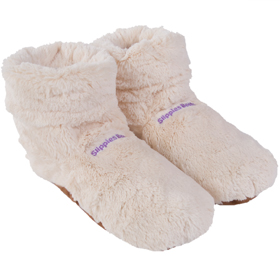 Wärmeschuhe beige
