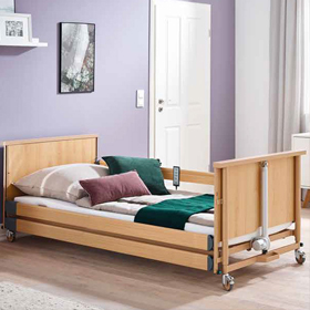 Niederflurbett Liegehöhe 23 - 63 cm