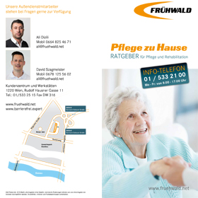 Folder Pflege zu Hause