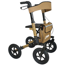 Rollmobil mit Luftbereifung <br>Creme Royal