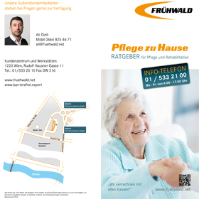 Folder Pflege zu Hause