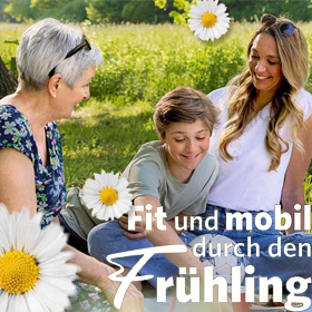 Fit und mobil durch den Frühling