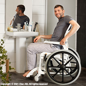 Dusch & Toilettenstuhl XXL