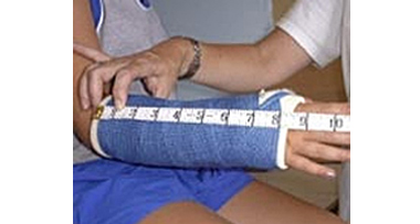 Längenmaß - Messen des Arm-/Beinlänge: