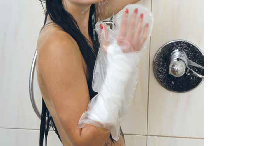 Gips- und Badeschutz