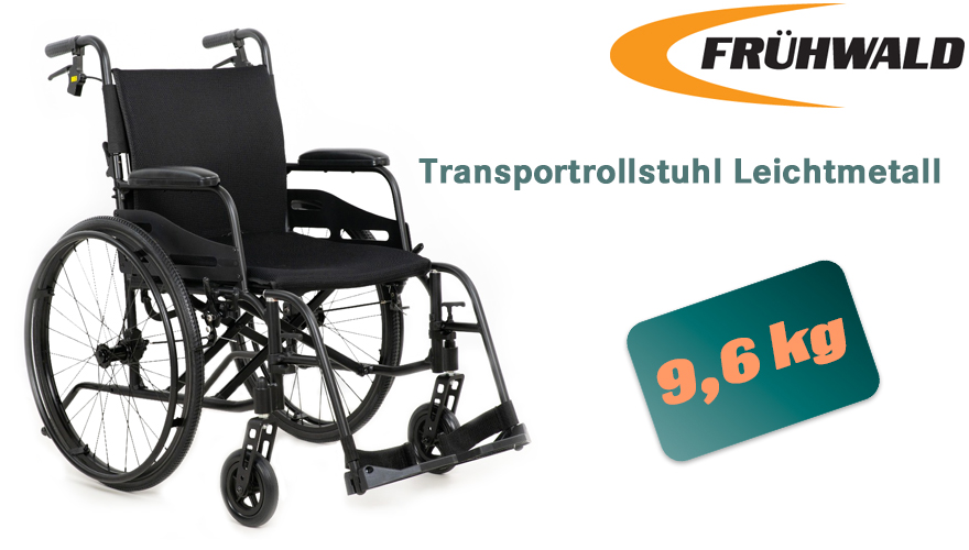 Transportrollstuhl Leichtmetall